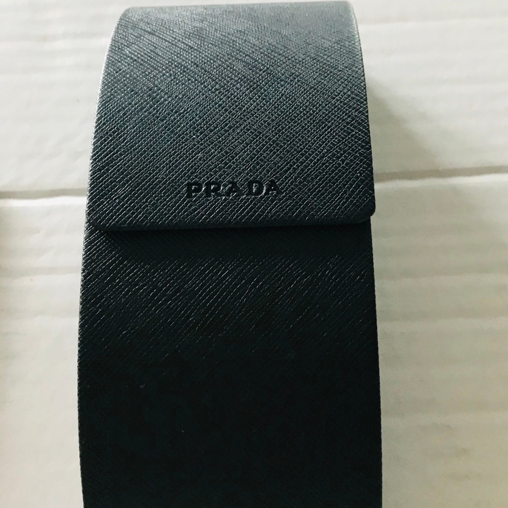 Never Used! Prada Sunglass Case + New Cloth